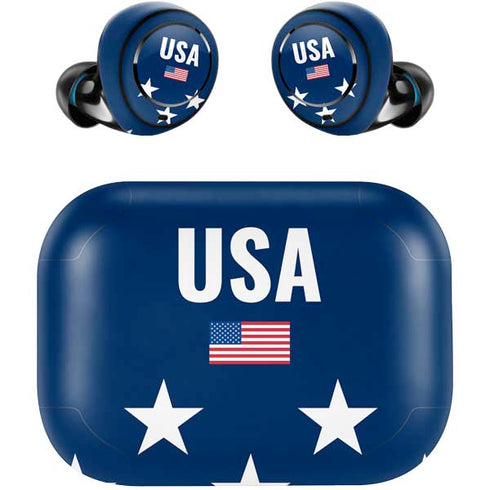 USA Flag Stars Amazon Echo Buds Skin