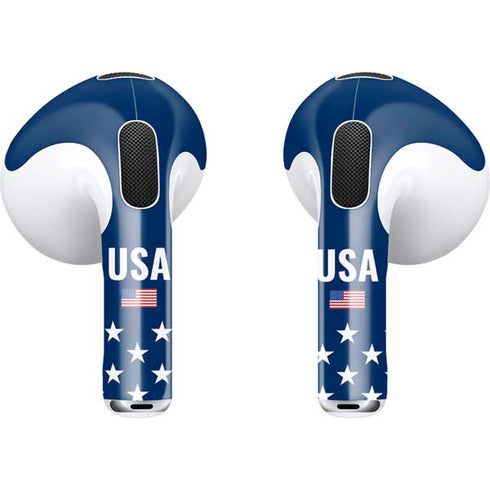 USA Flag Stars Apple AirPods (3rd Gen 2021) Skin