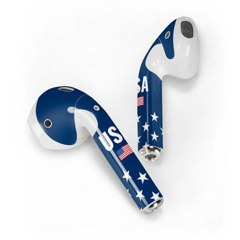 USA Flag Stars Apple AirPods Skin