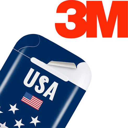 USA Flag Stars Apple AirPods Skin