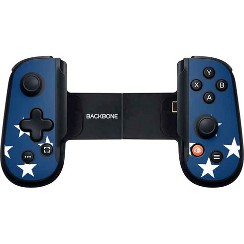 USA Flag Stars Backbone One for iPhone Game Controller Skin