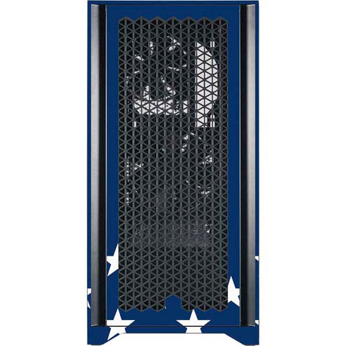 USA Flag Stars Corsair 4000D Tempered Glass Mid-Tower ATX Case Skin