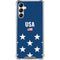 USA Flag Stars Galaxy A15 5G Clear Case
