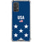 USA Flag Stars Galaxy A32 5G Clear Case