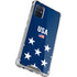 USA Flag Stars Galaxy A71 5G Clear Case