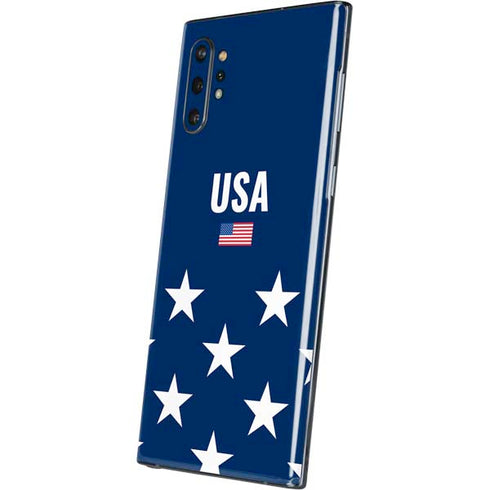 USA Flag Stars Galaxy Note 10 Plus Skin