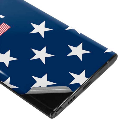 USA Flag Stars Galaxy Note 10 Plus Skin