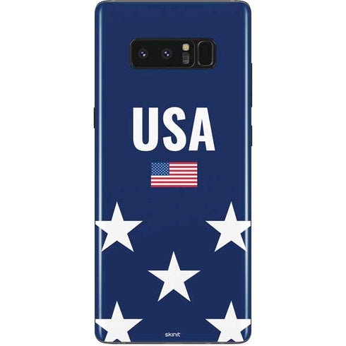 USA Flag Stars Galaxy Note 8 Skin