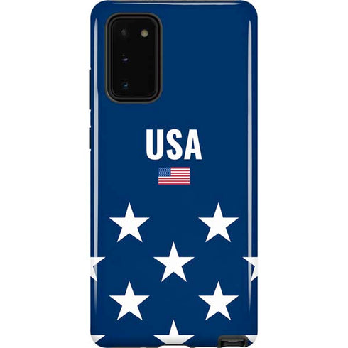 USA Flag Stars Galaxy Note20 5G Pro Case