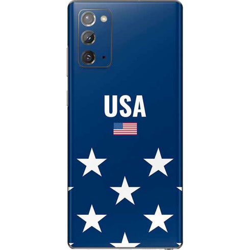 USA Flag Stars Galaxy Note20 5G Skin