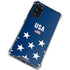 USA Flag Stars Galaxy S20 FE Clear Case