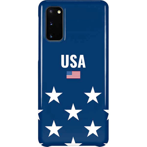 USA Flag Stars Galaxy S20 Lite Case