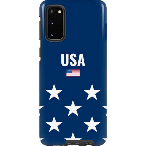 USA Flag Stars Galaxy S20 Pro Case