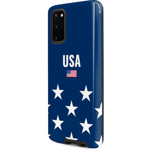 USA Flag Stars Galaxy S20 Pro Case