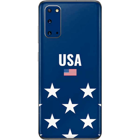 USA Flag Stars Galaxy S20 Skin