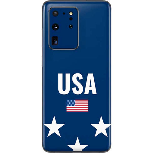USA Flag Stars Galaxy S20 Ultra 5G Skin