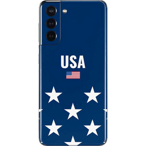 USA Flag Stars Galaxy S21 5G Skin