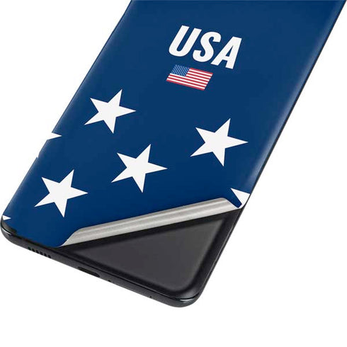 USA Flag Stars Galaxy S21 5G Skin