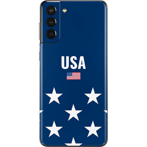 USA Flag Stars Galaxy S21 Plus 5G Skin