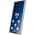 USA Flag Stars Galaxy S22 Ultra Clear Case