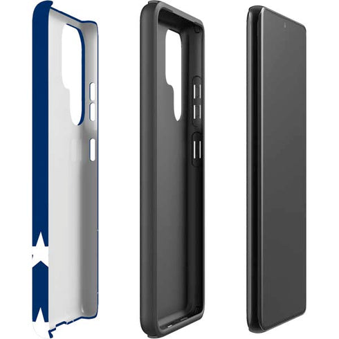 USA Flag Stars Galaxy S22 Ultra Pro Case