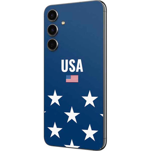 USA Flag Stars Galaxy S23 FE Skin
