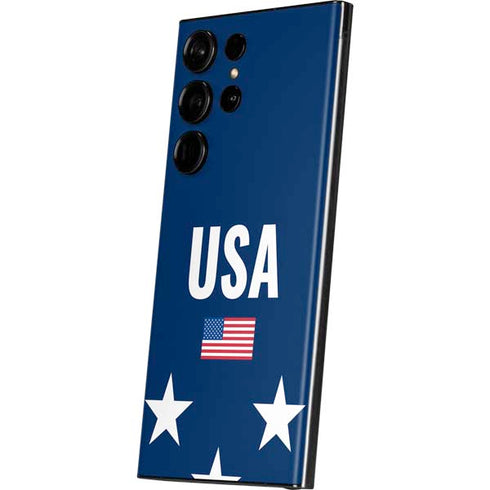 USA Flag Stars Galaxy S23 Ultra Skin