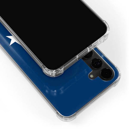 USA Flag Stars Galaxy S24 Plus Clear Case