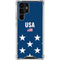 USA Flag Stars Galaxy S24 Ultra Clear Case