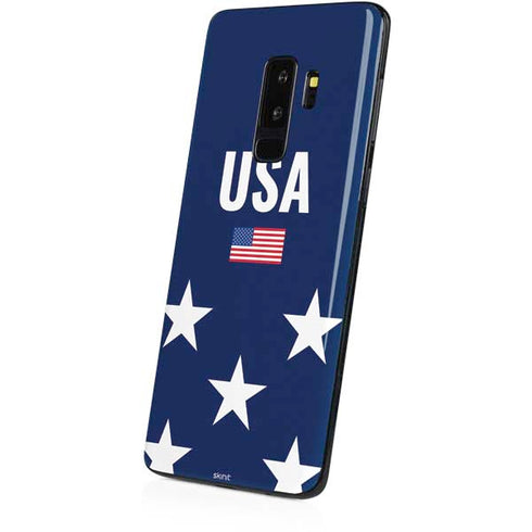 USA Flag Stars Galaxy S9 Plus Skin