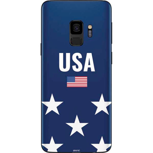 USA Flag Stars Galaxy S9 Skin