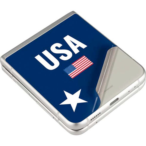 USA Flag Stars Galaxy Z Flip3 5G Skin