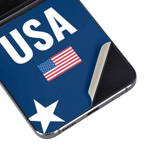 USA Flag Stars Galaxy Z Flip5 5G Skin