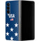USA Flag Stars Galaxy Z Fold4 5G Skin