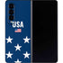 USA Flag Stars Galaxy Z Fold4 5G Skin