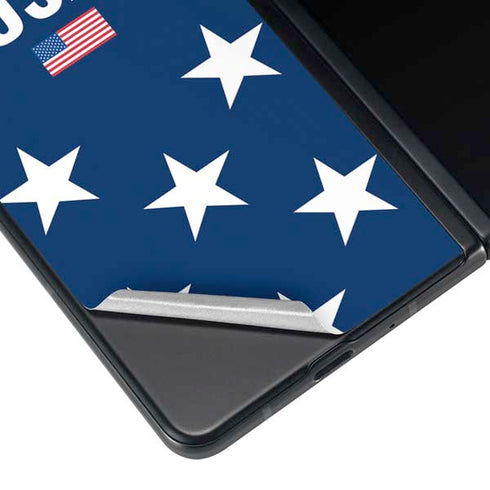 USA Flag Stars Galaxy Z Fold4 5G Skin