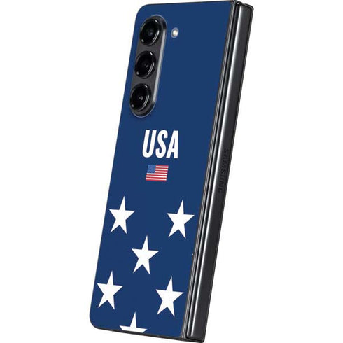USA Flag Stars Galaxy Z Fold5 5G Skin