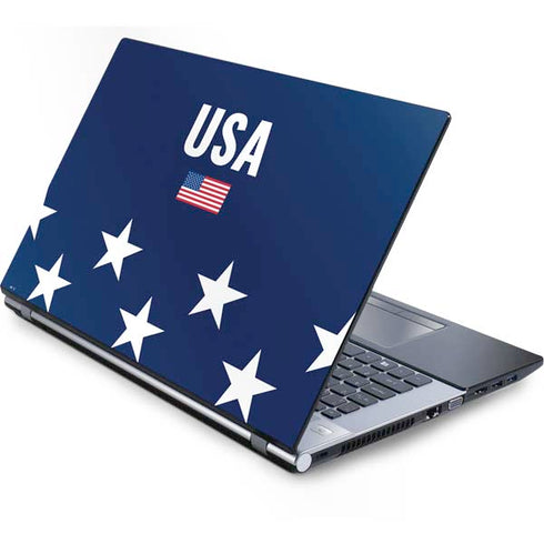 USA Flag Stars Generic Laptop Skin