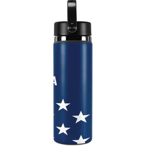 USA Flag Stars Hydro Flask 20oz Wide Mouth Skin