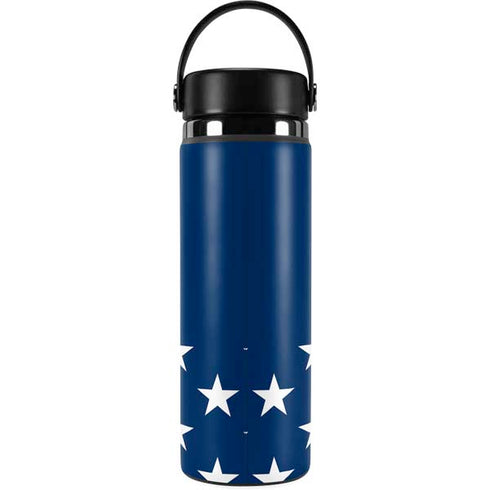 USA Flag Stars Hydro Flask 20oz Wide Mouth Skin