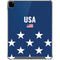 USA Flag Stars iPad Pro 12.9in (2020) Clear Case