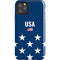 USA Flag Stars iPhone 11 Pro Max Impact Case