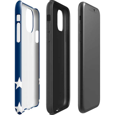 USA Flag Stars iPhone 11 Pro Max Impact Case