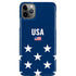 USA Flag Stars iPhone 11 Pro Max Lite Case