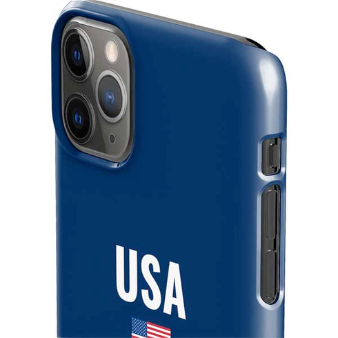 USA Flag Stars iPhone 11 Pro Max Lite Case