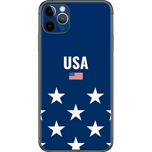 USA Flag Stars iPhone 11 Pro Max Skin