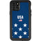USA Flag Stars iPhone 11 Pro Waterproof Case