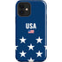 USA Flag Stars iPhone 12 Impact Case