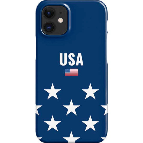 USA Flag Stars iPhone 12 Mini Lite Case