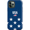 USA Flag Stars iPhone 12 Pro Impact Case